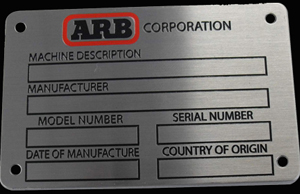 Metal Plate